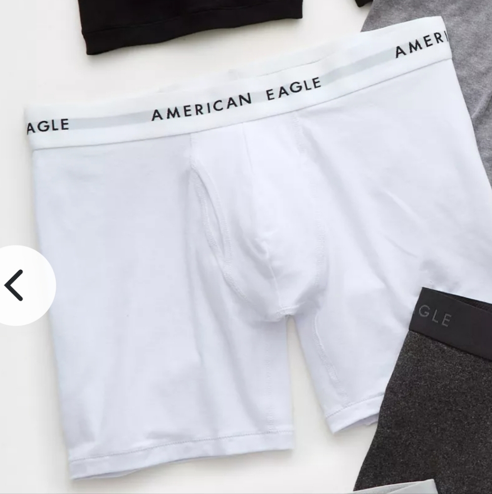 NWT American Eagle Outfitters Classic White Boxer Briefs